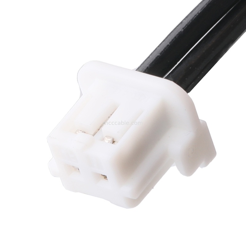 90 Degree DC Plug 2.1x5.5mm to 2-Pin Cable Assembly - UL2648 24AWG