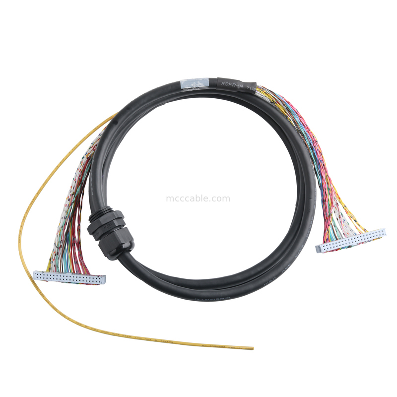 40-Pin IDC Ribbon Cable Harness - 28AWG 0.05mm Pitch - 40-Conductor Flat Wire