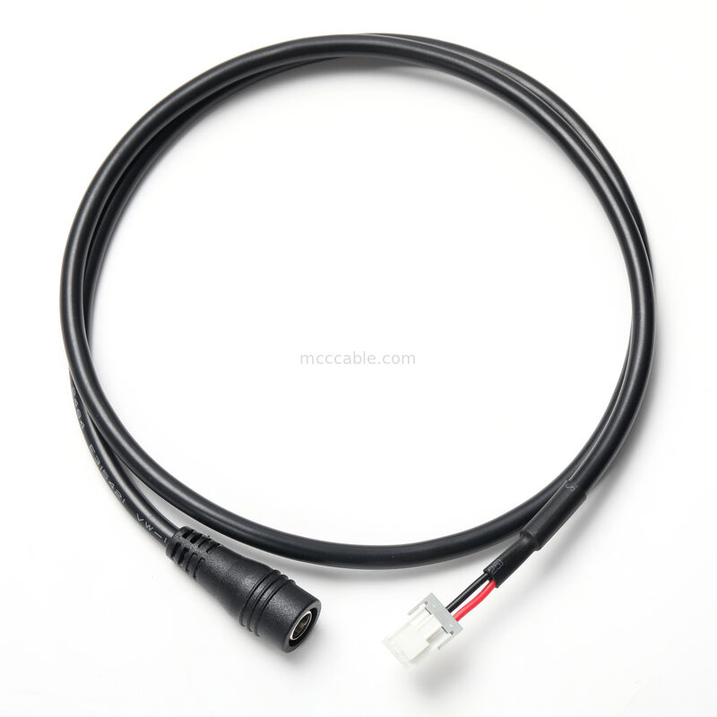 DC 5.5×2.1 Female to 3-Pin Wire Harness Cable Assembly – Custom OEM Power Interconnect