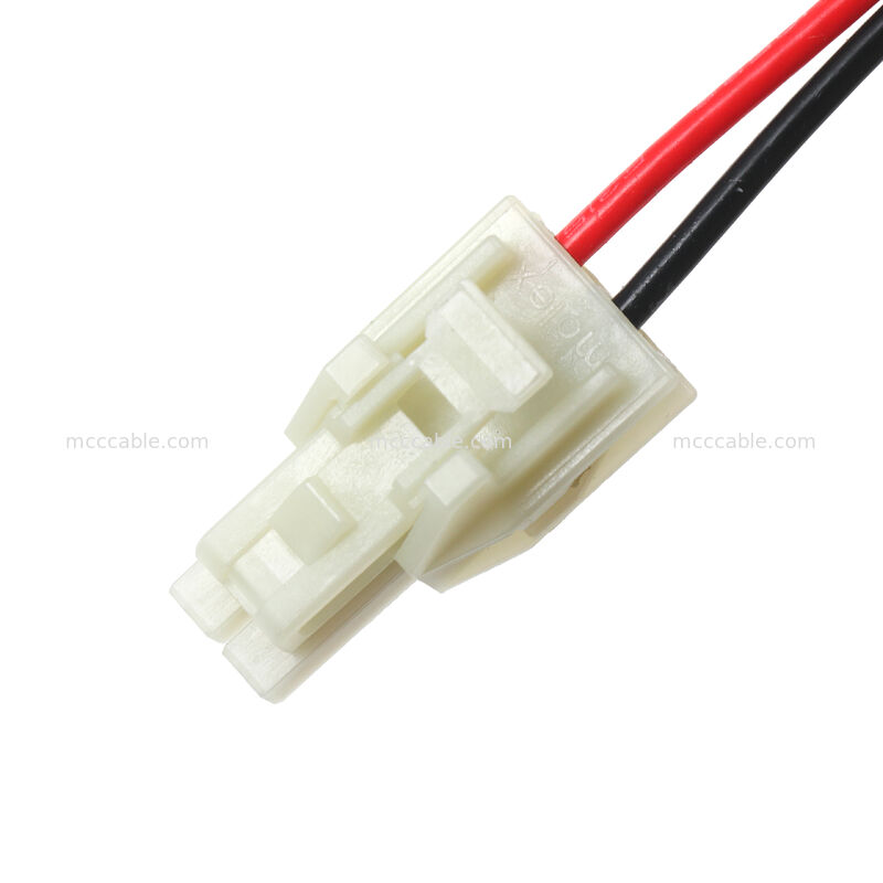 4Pin Nano-Fit to 6.3mm Female Blade Terminal Power Wiring Harness with Ferrite Core