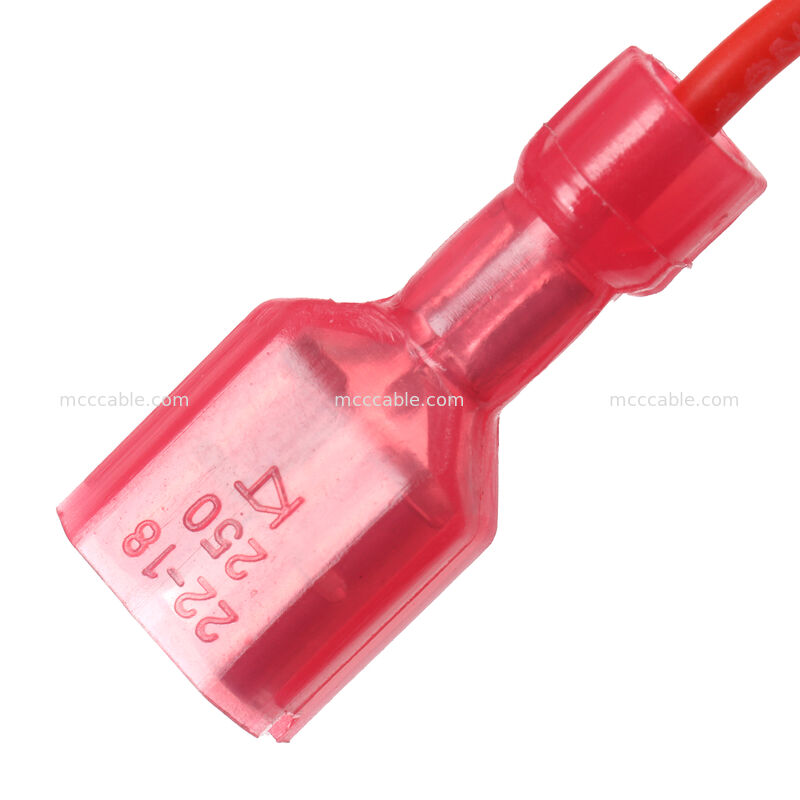 4Pin Nano-Fit to 6.3mm Female Blade Terminal Power Wiring Harness with Ferrite Core