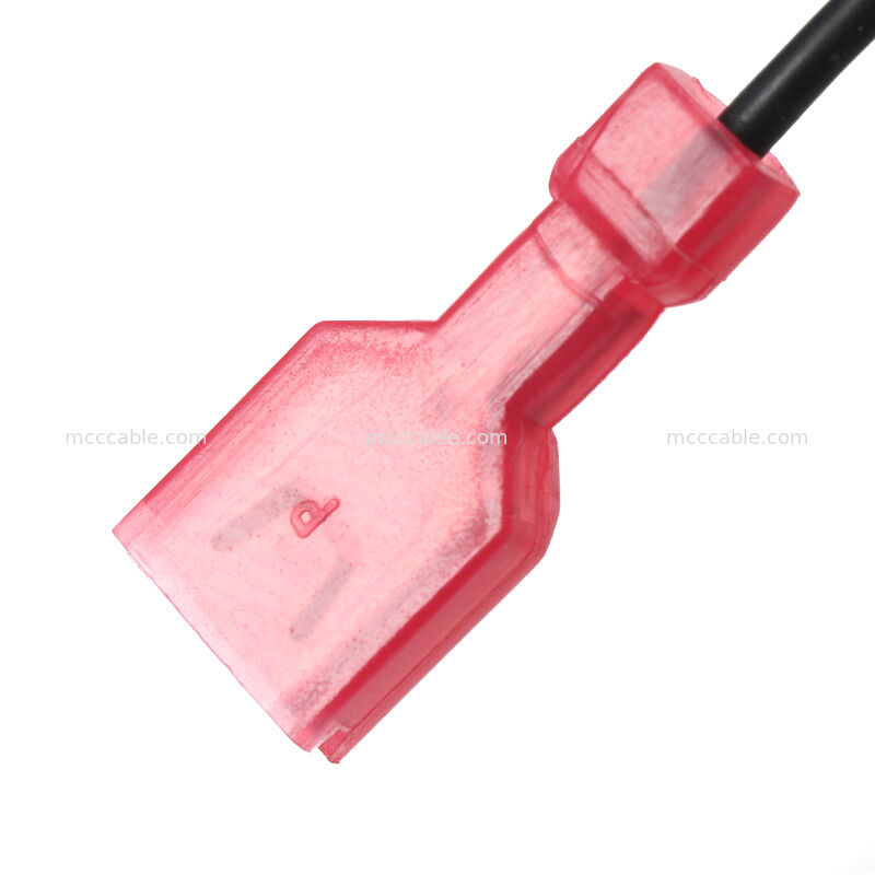 6.3mm Female Blade Terminal Power Wiring Harness with Ferrite Core UL3239