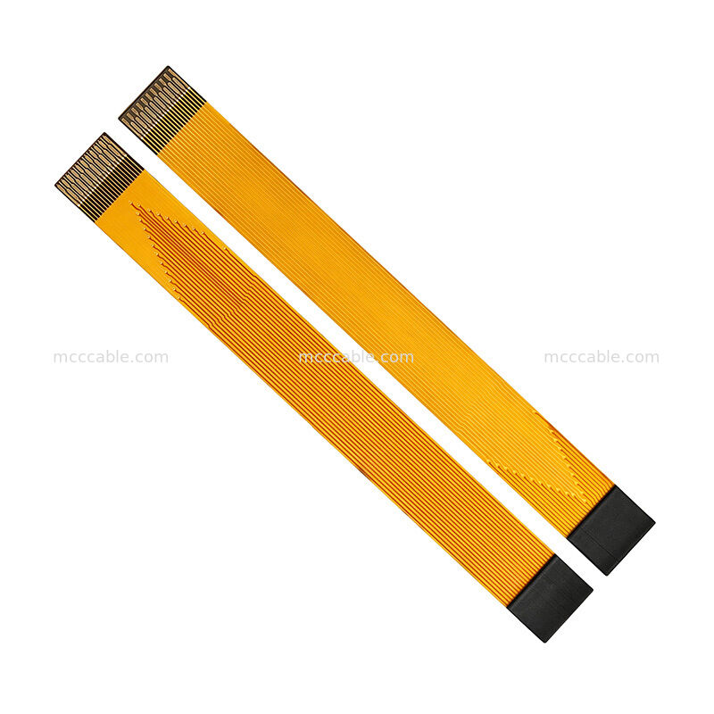 Ultra Thin Custom FPC Flexible Cable 0.10mm Line Width 0.07mm Spacing 60mm