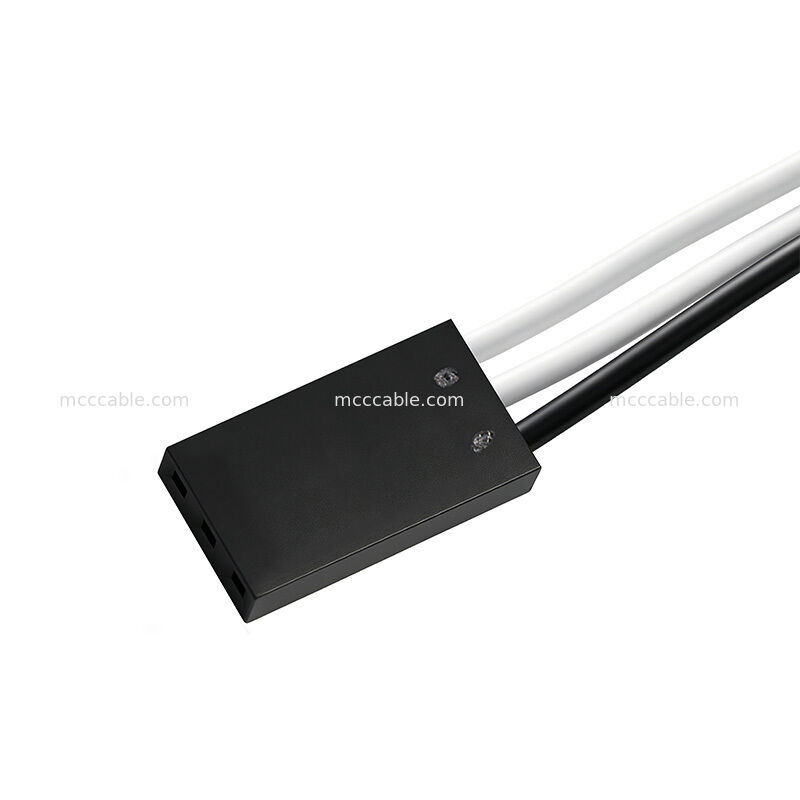 Custom 150mm 3 Wire Light Bar Cable Assembly with 3 Pin Connectors for Displays