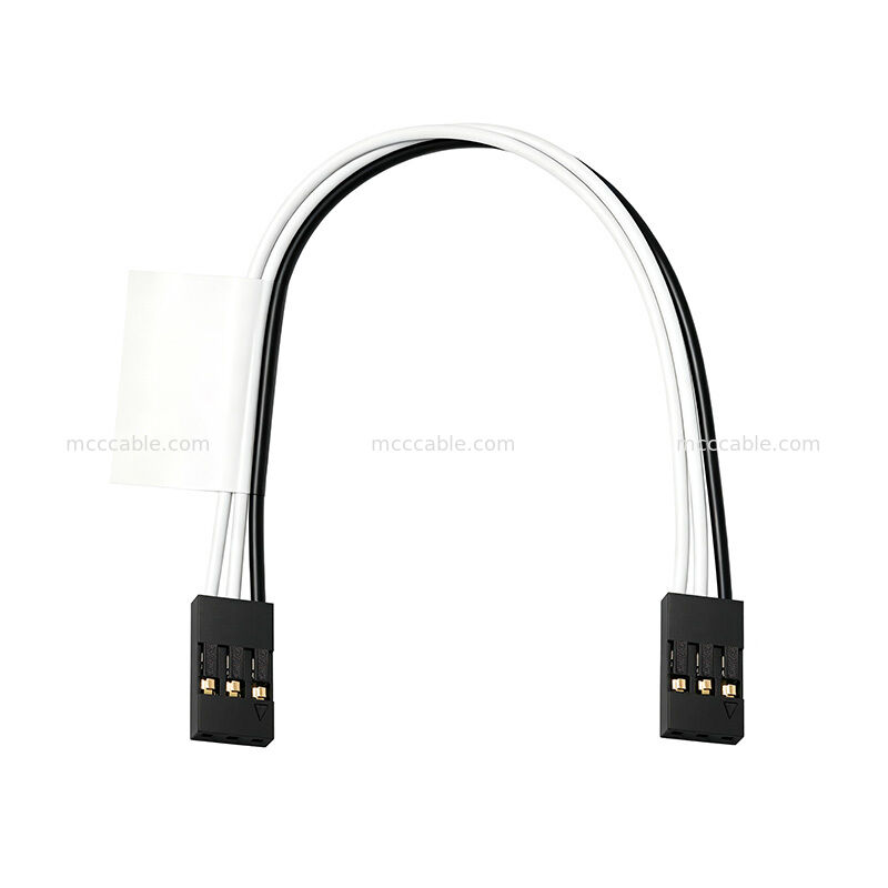 Custom 150mm 3 Wire Light Bar Cable Assembly with 3 Pin Connectors for Displays