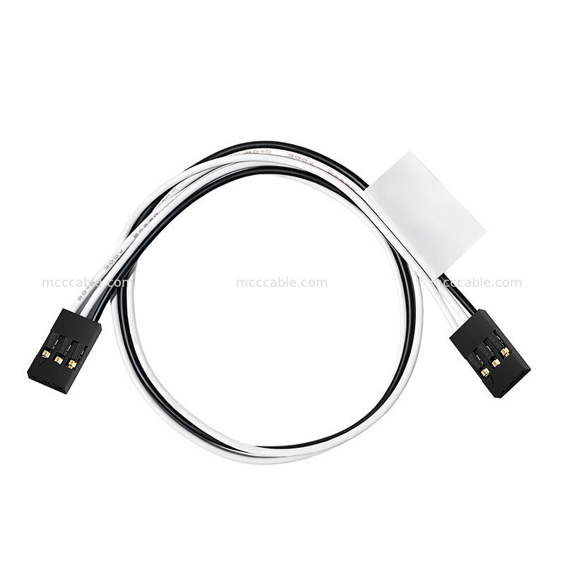 Custom 310mm 3 Pin Light Bar Cable Assembly HX25402-3Y UL1007 24AWG Wire Harness