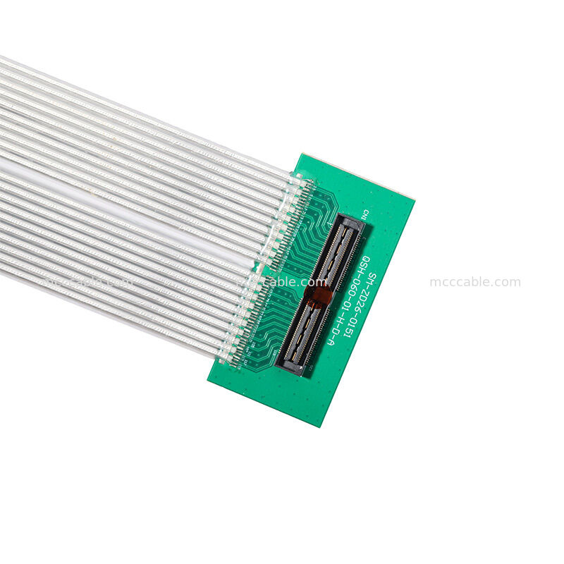 QSH-060-01-H-D-A to QTH-060-04-H-D-A-TR 60 Pin High Speed Differential Cable