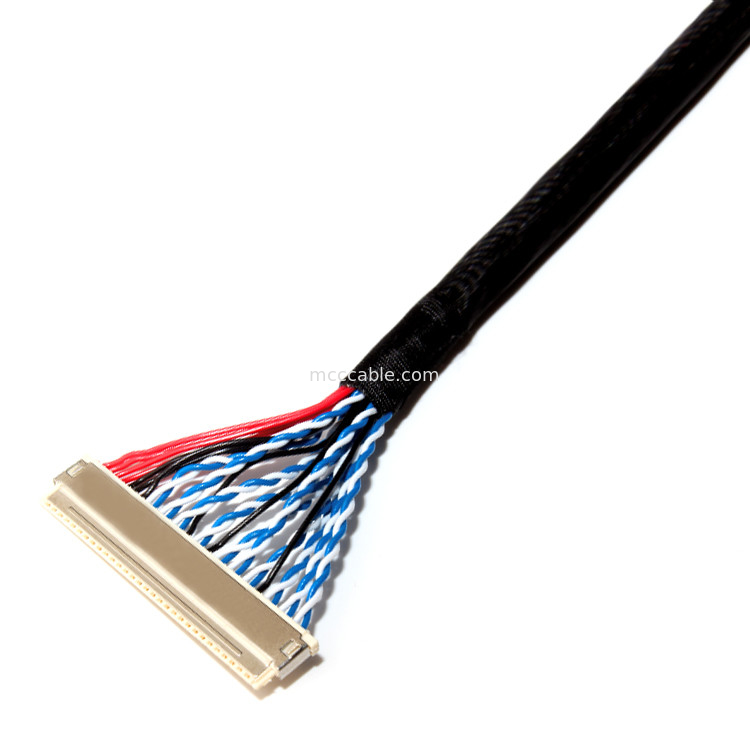 FI X30H Lvds 30 Pin 30 32 36 AWG JAE Connector For Lcd Panel lvds display connector