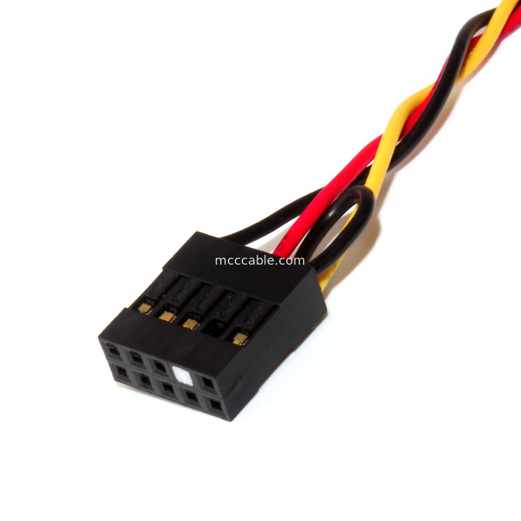 10POS 2.54MM PITCH Molex 22-55-2101 HEADER 3.5MM PANEL MOUNT AUDIO JACK