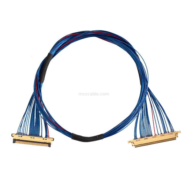 Lvds JAE Micro Coaxial Cable FI-JT40C CSH1 To HD1P040MA1 For VR Glasses