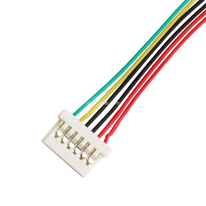 6DS 1.25mm Pitch  DF14 Lvds Cable Assembly Crimping 6 Pin lvds display connector
