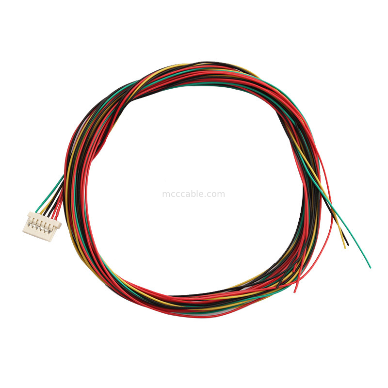 6DS 1.25mm Pitch  DF14 Lvds Cable Assembly Crimping 6 Pin lvds display connector