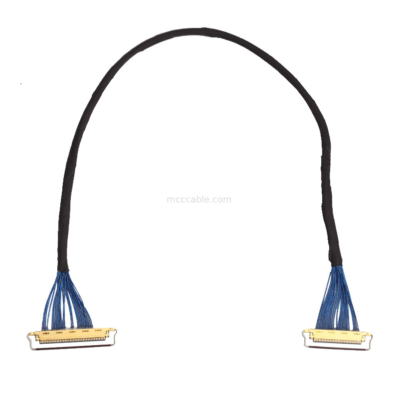 44AWG SGC LVDS EDP Cable  0.5mm Pitch 20453-330t-13 To 20453-340t-13
