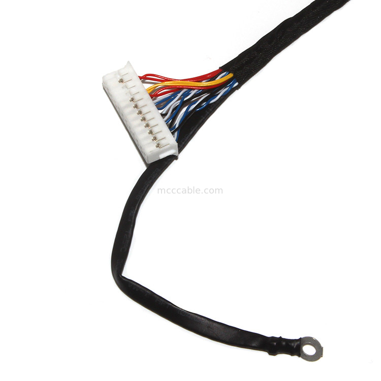 Customize Length 2.0mm Pitch Lvds Cable Assembly 30 Pin  DF11-24DS-2C To FI-X3OHL OEM/ODM