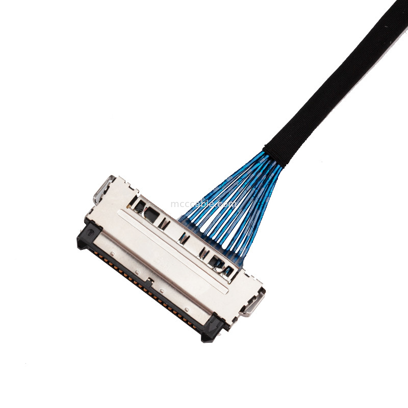 41 Pin EDP LVDS Cable Assembly JAE FI-X 41P To  FX15S-41P-0.5SD