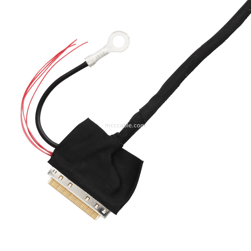 32AWG LVDS Cable Assembly 40 Pin 88441-40 To 50 Pin JAE F1-RE51HL