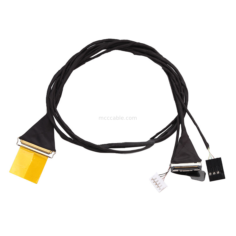 4 Pin Usb 20454-040t Edp Lvds Cable Jst Phr-5 Lvds Backlight Cable