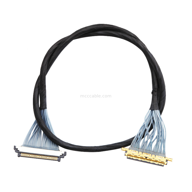 Kel Ssl20-30s To I  20454-030 Lvds Edp Cable Assembly 0.5mm Pitch 46 AWG