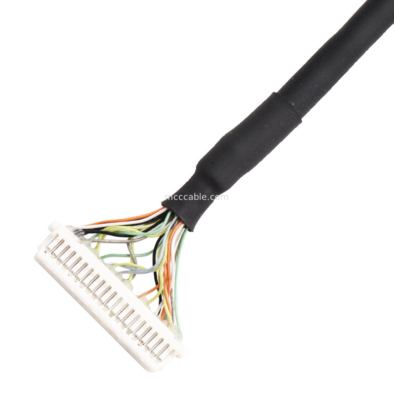 0.5mm Pitch ACES 50204-040 1 1-002 To JST SHDR-40V-S-B LVDS Cable Assembly