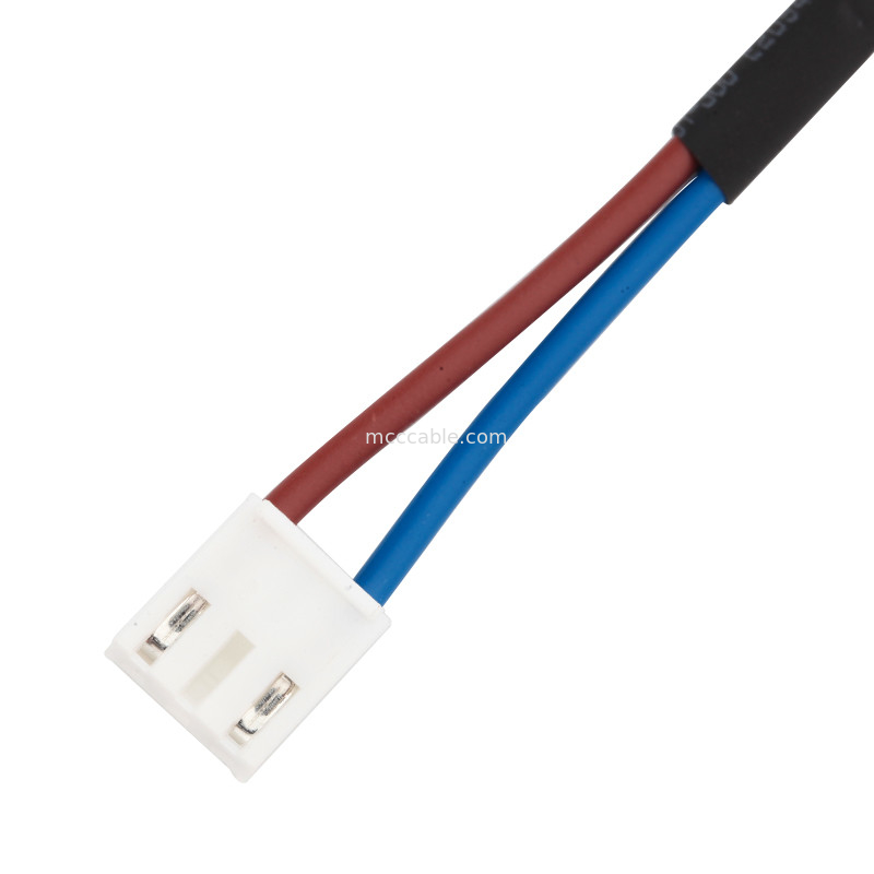 3.96mm Pitch Custom Wiring Harness JST VHR-3N To SVL1.25-3.5 lvds 2 pin connector cable