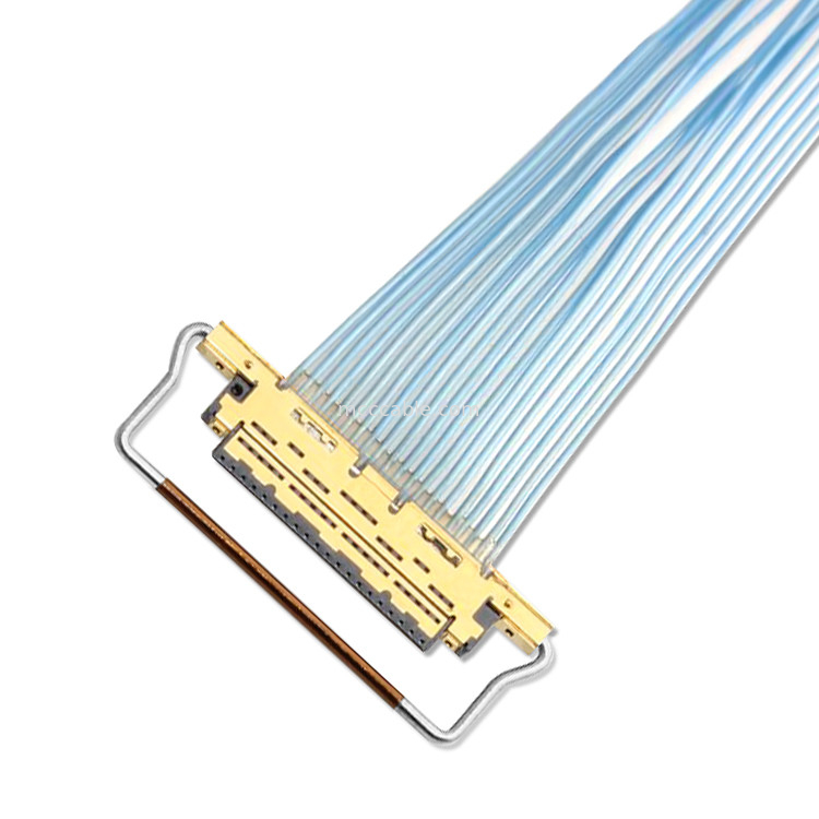 SGC Lvds Edp Coaxial Cable Assembly 20P 20633-220T-01S To 20633-220T-01S