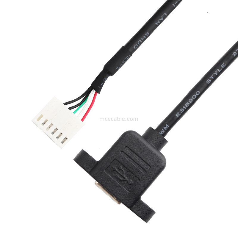 Male And Female Together Cable Assembly JST 3.5mm SM02B-BHSS-1-TB BHSR-02VS-1