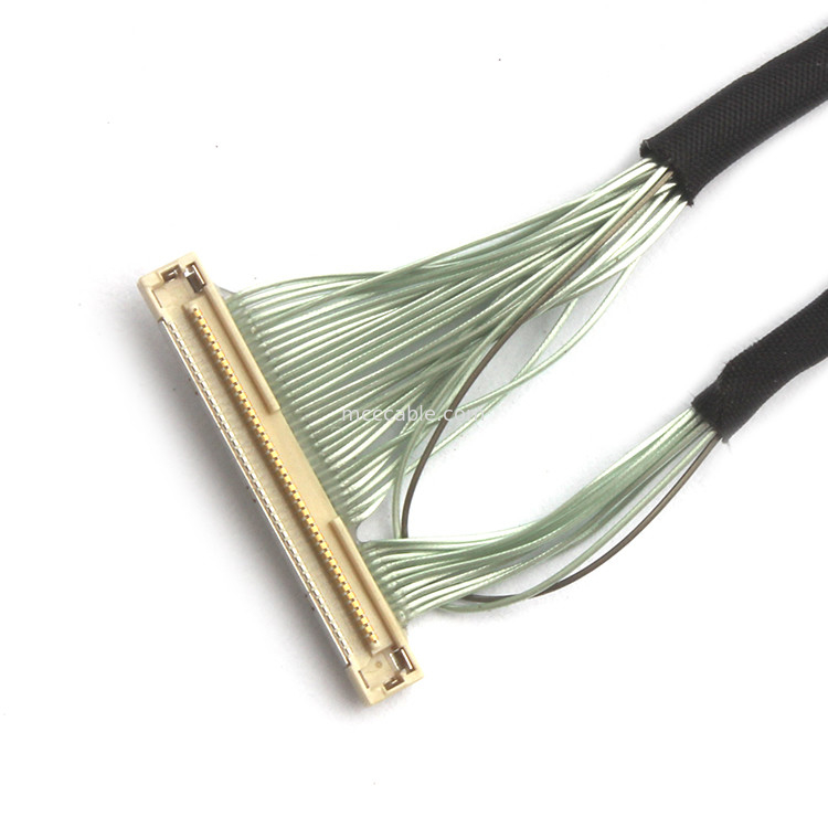 0.4mm Pitch  DF36-40P-0.4SD Micro Coaxial Cable lvds connector cable
