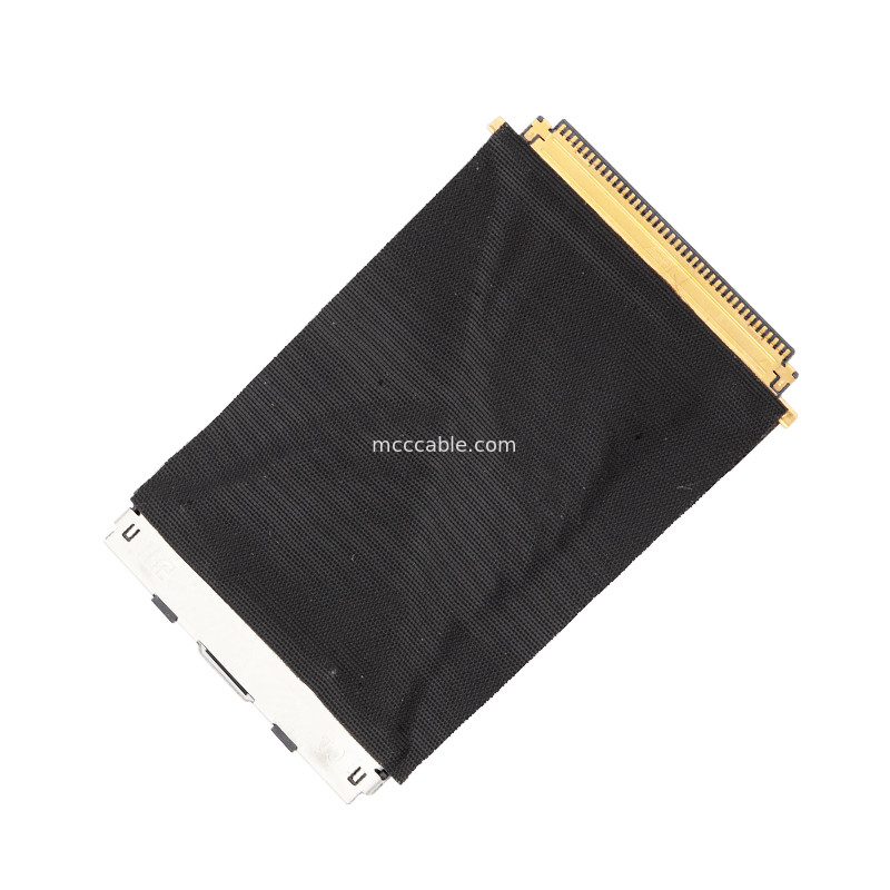 and connector 20453-240T-03 Customized combination, DF80D-40P-0.5SD LVDS EDP Cable