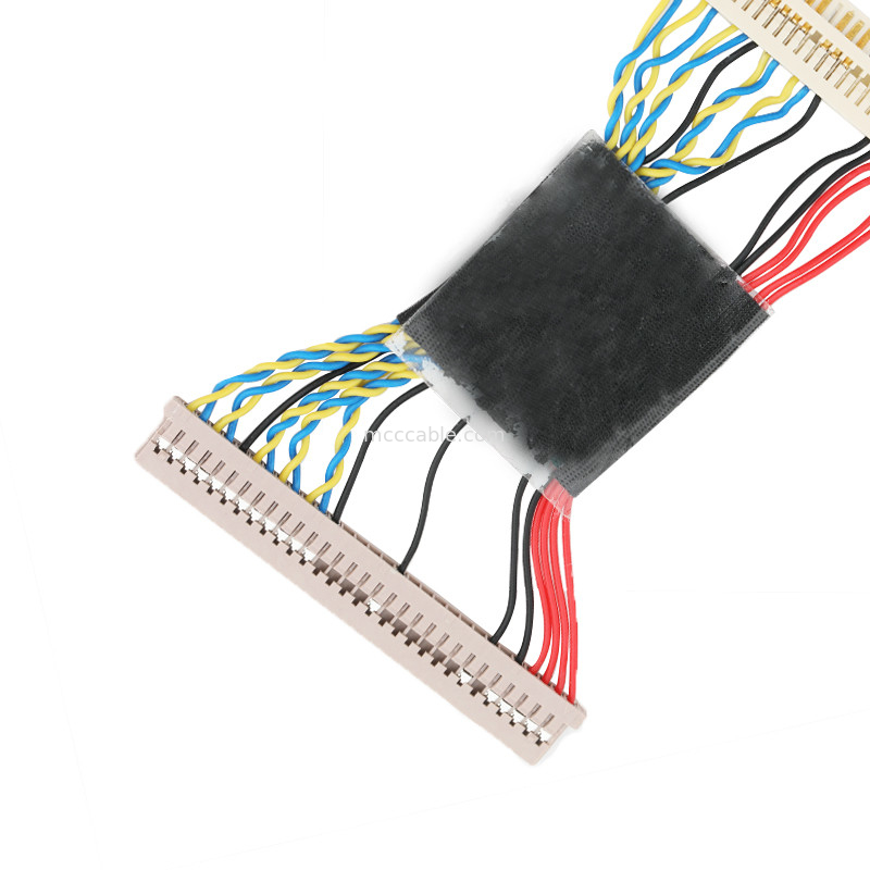  DF14-30S-1.25C 30PIN TO JAE FI-X30 30pin LVDS EDP Cable Assembly