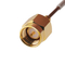 0.047 5G Semi Rigid Coax Cable Sma Male Straight Plug Te 1996771-1 To Smpm Female Jack