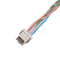 M12 1424135 Gold Plated Molex Ethernet Cable Assembly Crimp Terminal Clik Mate