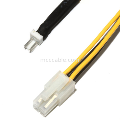 Customized Molex 39-01-2040 JST B2P-VH Wire Harness Console Power Cable