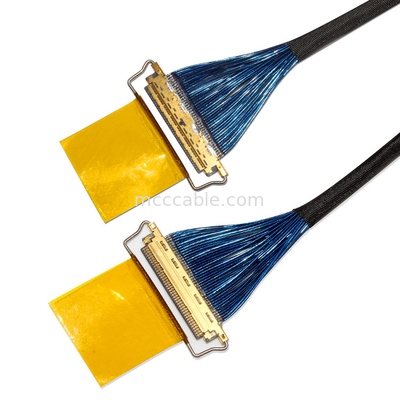 46AWG 40 Pin Lcd Cable I-Pex Ca 20634 2764 2766 20525 20633 Micro Coaxial Cable