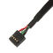 10 Pin 30AWG 2.54mm Pitch Molex Cable Assembly 150mm Length Molex 22-55-2101