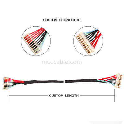 Ul10064 30awg Led Backlight Wire Harness Aces 91209-01011 Crimping Connector