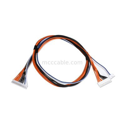 16 34 Pin Lcd Display Jst Lvds Cable Molex 2.5mm Connector lvds display connector