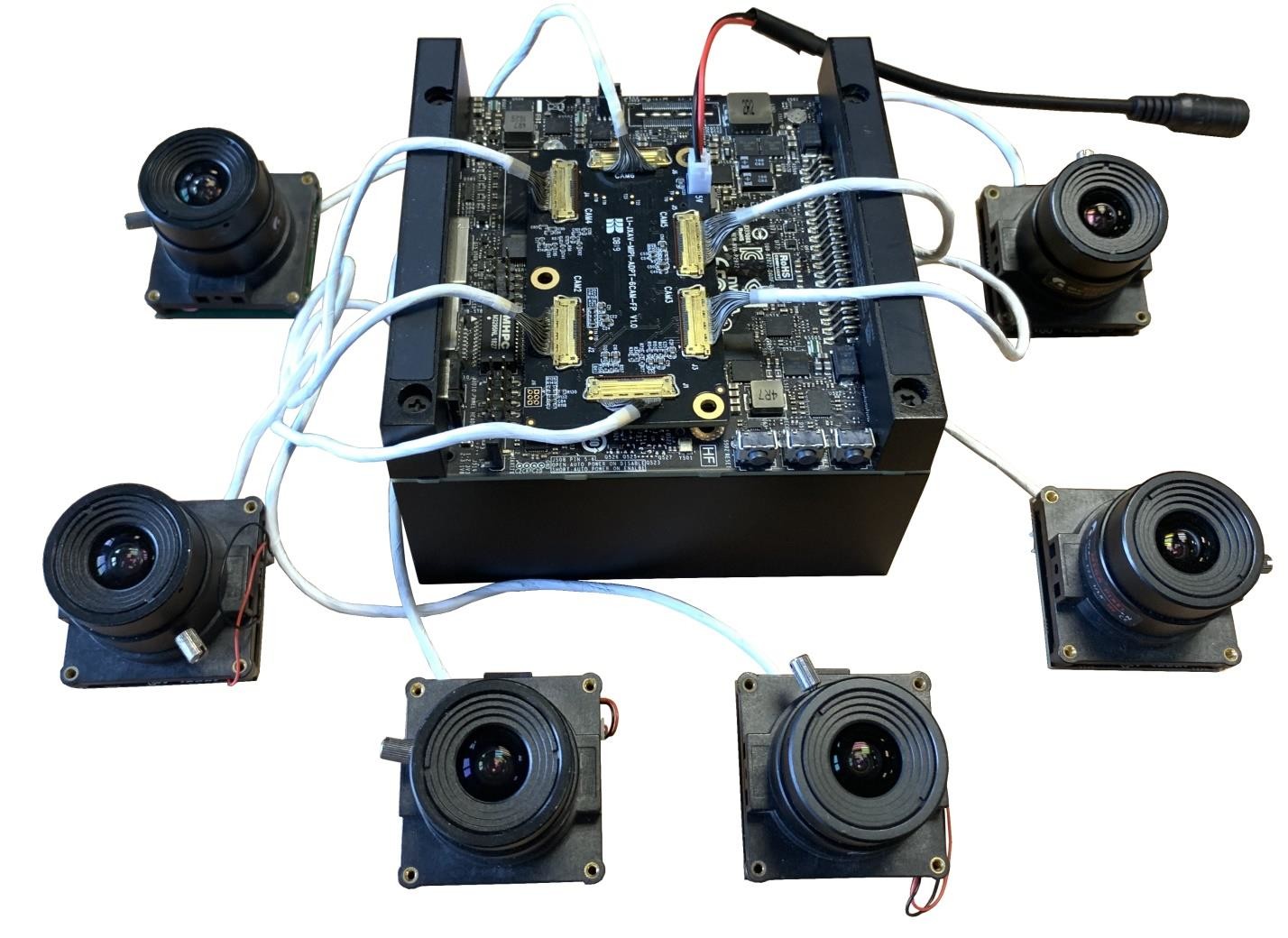 Micro Coax LI-JXAV-MIPI-ADPT-6CAM To LI-IMX290-MIPI-M12 FAW-1233-03 ...