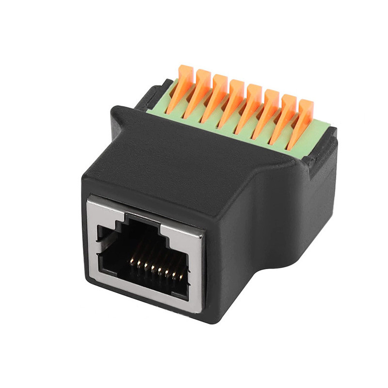 RJ45 Protocol To 8Pin Core Quick-connect Terminal Without Welding ...