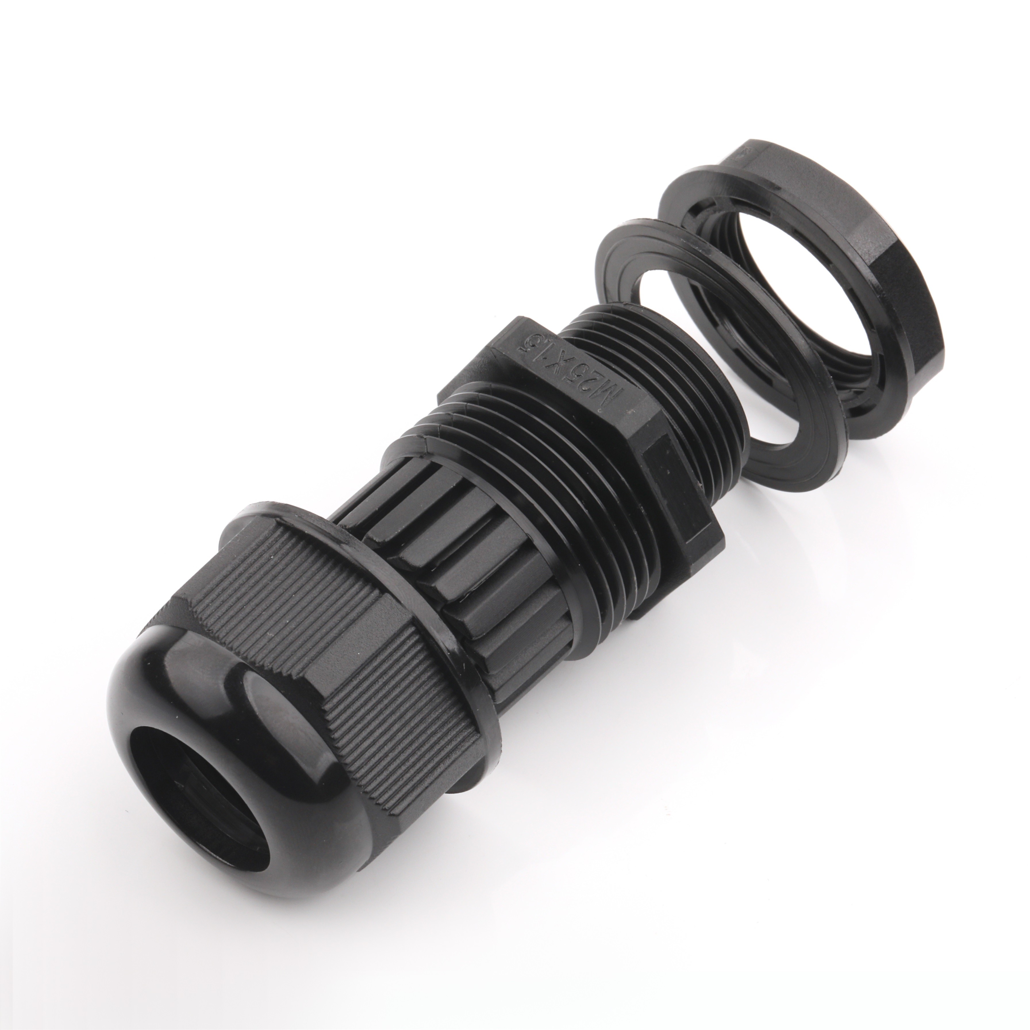 M25 Industrial Waterproof Connector Shell with 3Pin/4Pin/6Pin/7Pin/8Pin ...
